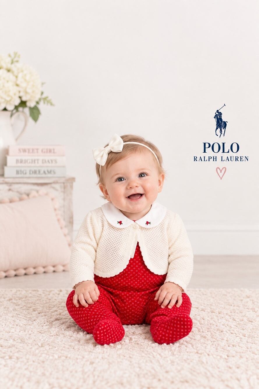 NWT Polo Ralph Lauren 3 piece Holiday Outfit size 3 month MSRP $125